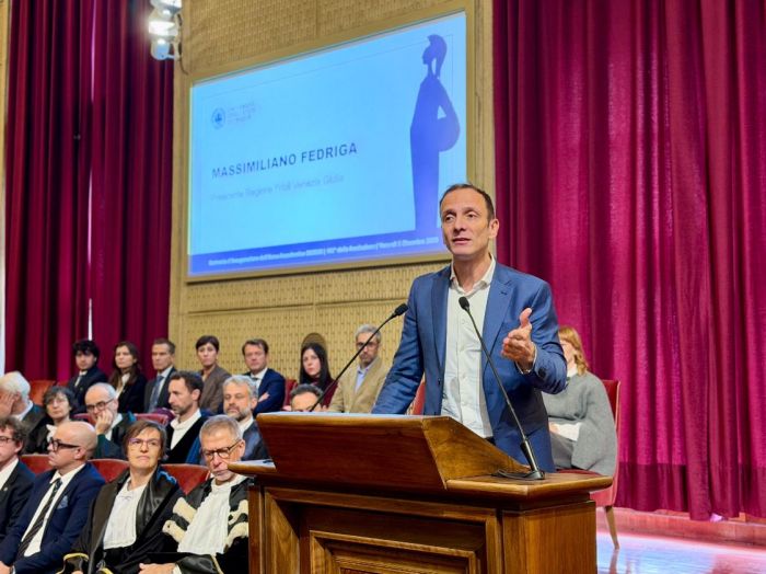 Università: Fedriga, Ateneo Ts promuove pensiero critico dei giovani
