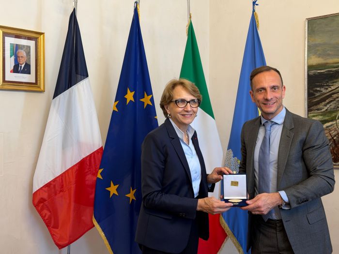 Relazioni internazionali: Fedriga incontra l'ambasciatrice francese in Italia Descôtes