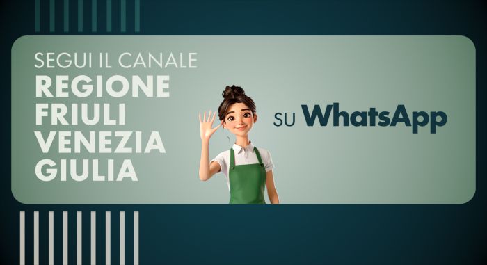 Comunicazione istituzionale: il 4 maggio nasce il canale WhatsApp della Regione FVG