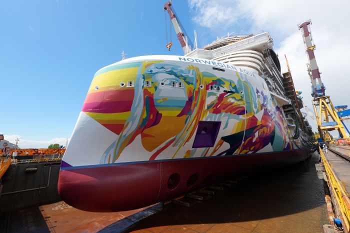 Norwegian Cruise Line e Fincantieri celebrano il varo di Norwegian Aqua™