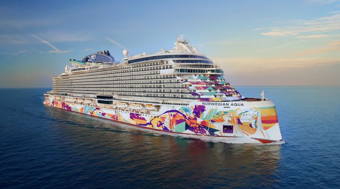 Fincantieri consegna Norwegian Aqua: a Marghera la prima nave della nuova classe Prima Plus