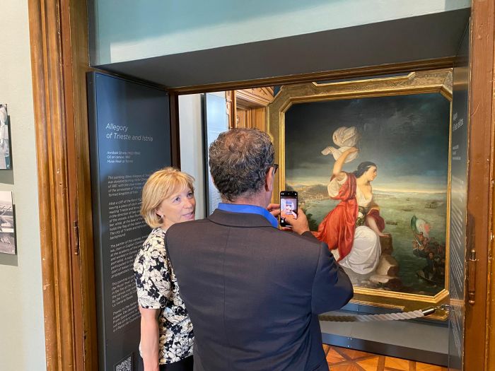 Miramare, il Direttore generale Musei Massimo Osanna in visita 
