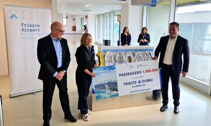 Trieste Airport festeggia il milionesimo passeggero da inizio 2024: STORICO RECORD!!!