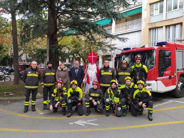 Al Burlo San Nicolò arriva con i Vigili del fuoco