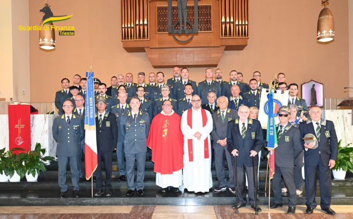 La Guardia di Finanza del Friuli Venezia Giulia celebra il Santo Patrono del Corpo