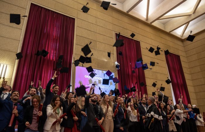 Università di Trieste: lancio del tocco per 133 dottori di ricerca