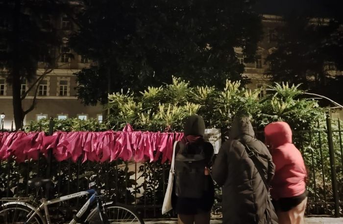 Nonunadimeno: "Aggiunto al presidio permanente di piazza Hortis nomi delle ultime otto donne ammazzate nel 2023"