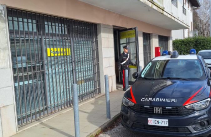 Fvg, I Carabinieri hanno identificato i presunti autori di una tentata rapina in un Ufficio Postale