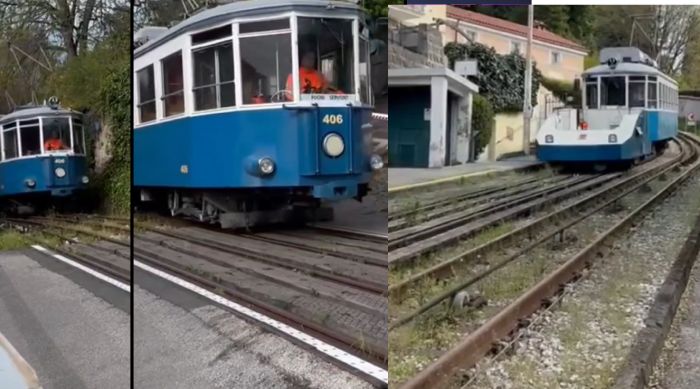 Prove tecniche del tram, è sempre un bel vedere.. nell'attesa della ripartenza!! (VIDEO)