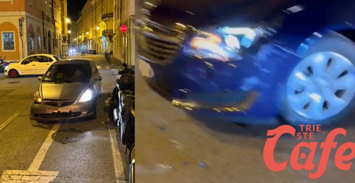 Incrocio via Cadorna/Venezian, pirata manca la precedenza, si infuria con l'altro conducente e scappa