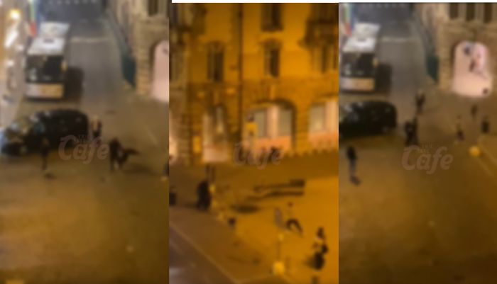 Tensione alle stelle a Udine: cittadino straniero sputa a terra, poi aggredisce passanti (VIDEO)