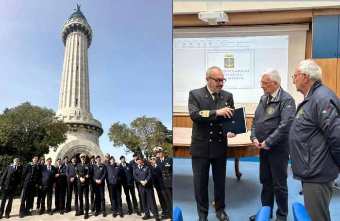 Visita al Faro della Vittoria dedicata ai Gruppi ANMI di Trieste e Monfalcone