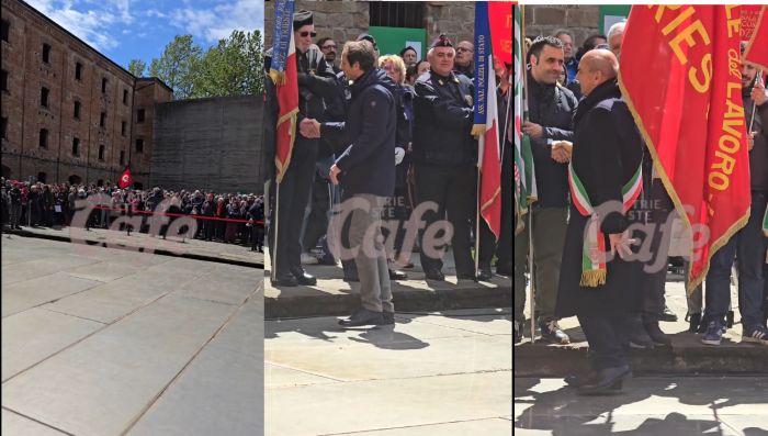 Anniversario Liberazione, cerimonia in Risiera: gran finale con "Bella Ciao" intonata dai presenti! (VIDEO)