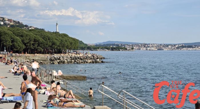 Giornate estiva a Trieste, ma Barcola manca il BOOM