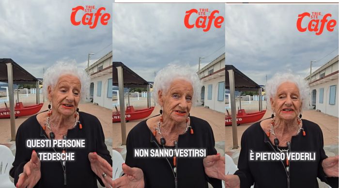 Brigida contro i turisti tedeschi. "Non sanno vestirsi, non hanno gusto e classe. Pietoso vederli" (VIDEO)
