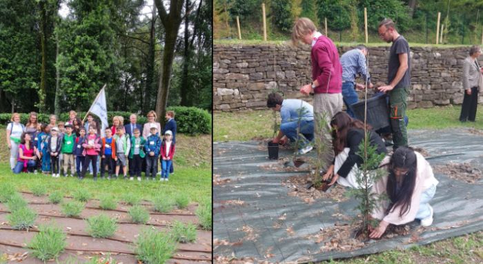 Parco di Miramare, inaugurati gli Orti di Massimiliano: a dimora piante germogliate dai semi degli alberi storici