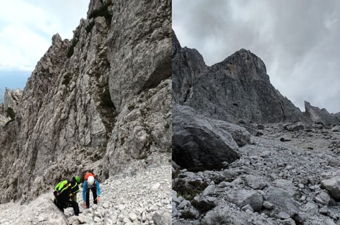 In salvo due giovani in difficoltà nelle Alpi Carniche