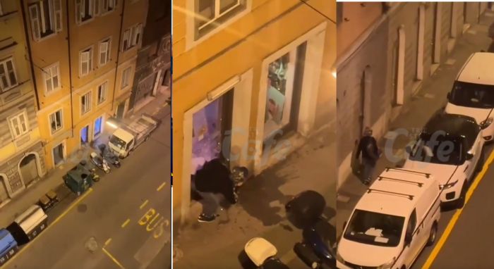Furto notturno in via Udine e via Boccaccio, appello per identificare il responsabile (VIDEO)