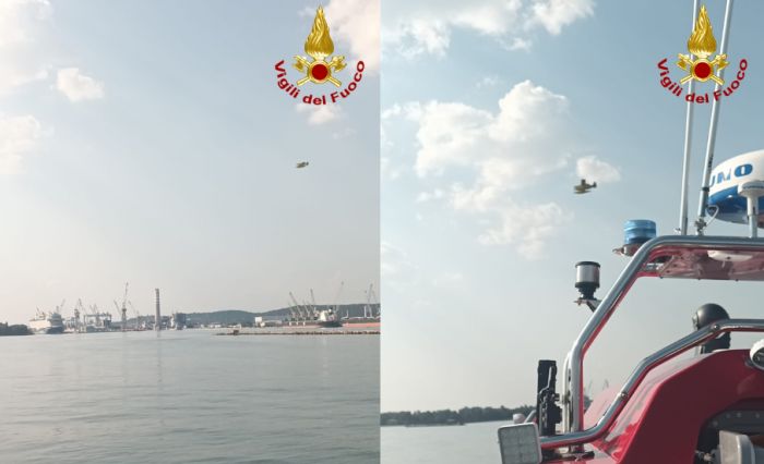 Maxi incendio sul Carso sloveno, operativi gli Specialisti Nautici dei Vigili del fuoco di Trieste (VIDEO)