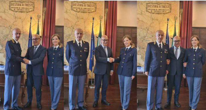 Promozioni per i Dirigenti e i Funzionari della Polizia di Stato in servizio a Trieste