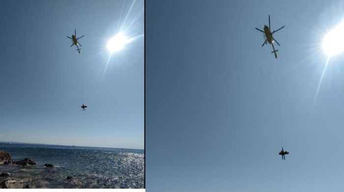 Costa dei Barbari, cade per tre metri mentre percorre sentiero: intervento del soccorso alpino