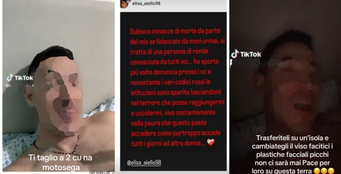 Shock in Italia, giovane pubblica 135 video di minaccia di morte dell'ex chiedendo disperato aiuto
