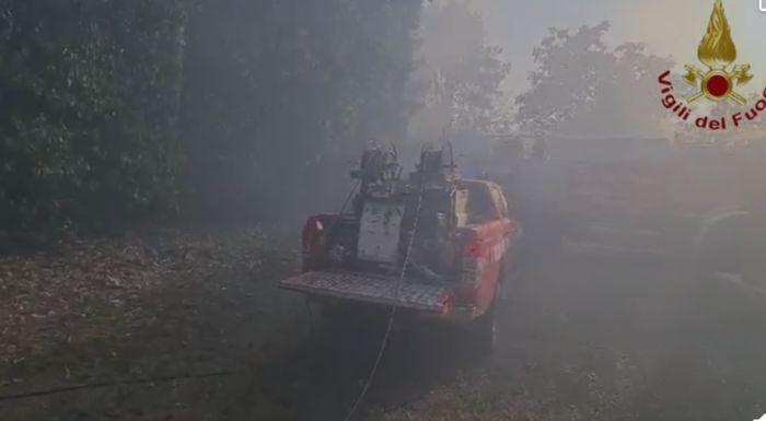 L'incendio Redipuglia è stato dichiarato spento (VIDEO)