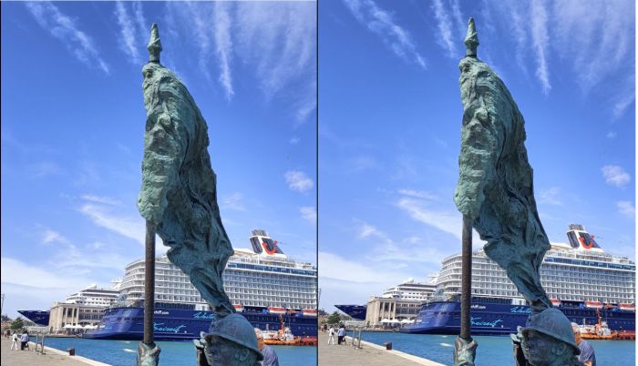 Trieste città delle crociere, primo giorno di settembre conla Mein Shiff 6 sulle Rive! 