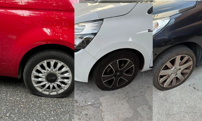 Atto vandalico nella notte in via Baiardi, bucate le gomme di tutte le auto in sosta