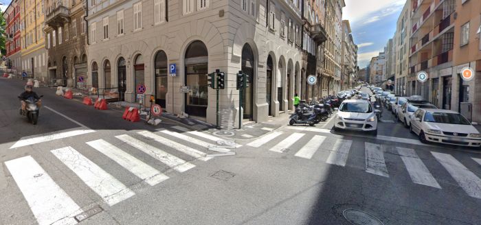 Triestina morsa da un cane all'angolo tra via Canova e Piccardi, indagini in corso 