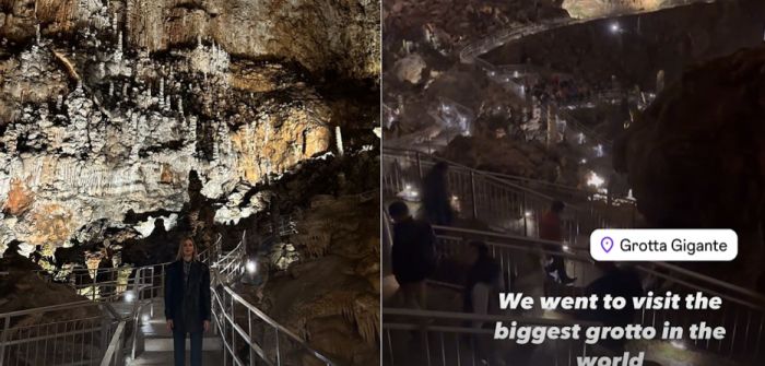 Chiara Ferragni esplora la Grotta Gigante: l'influencer alla scoperta del tesoro nascosto di Trieste (VIDEO)