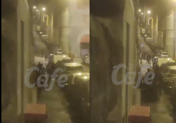Rissa in via Vasari, serata di violenza tra urla, calci e pugni (VIDEO)