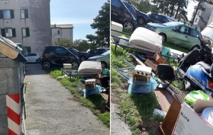 Via Grandi trasformata in discarica: rifiuti abbandonati da oltre un mese e nessuna soluzione in vista