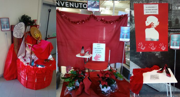 Despar Nord ripropone le scarpette rosse per combattere la violenza di genere