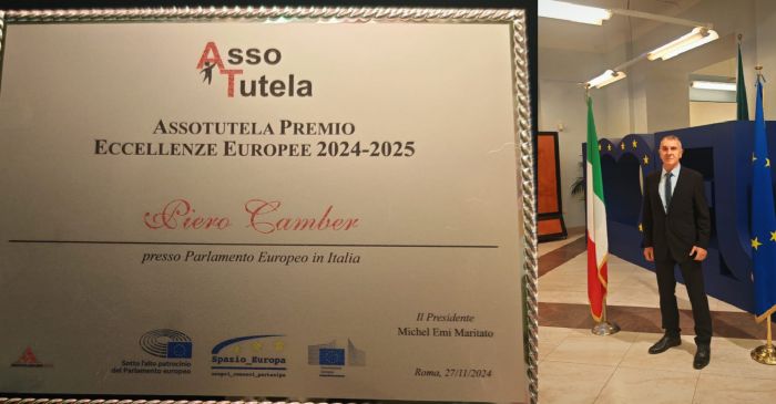 Piero Camber premiato come Eccellenza Europea: un riconoscimento al suo impegno
