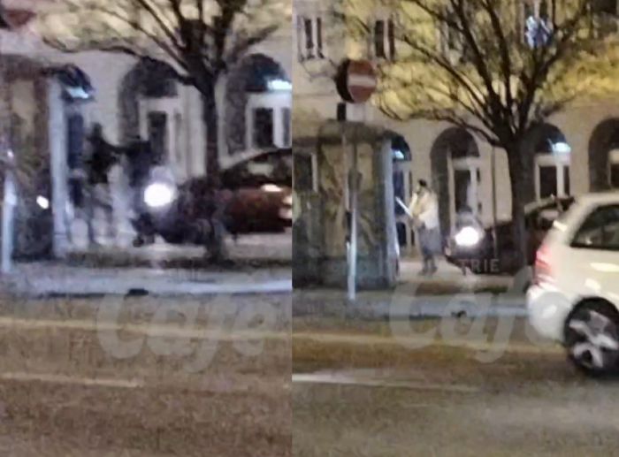 Rissa tra stranieri a centro Trieste, probabile cause questioni legate allo spaccio (VIDEO)
