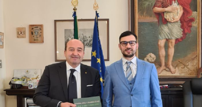 Il Prefetto di Trieste riceve il Console Gerente  della Repubblica di Serbia a Trieste