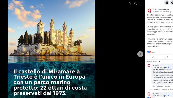 Miramare ridotto a una barzelletta digitale, Trieste esplode contro l’ennesimo scempio social