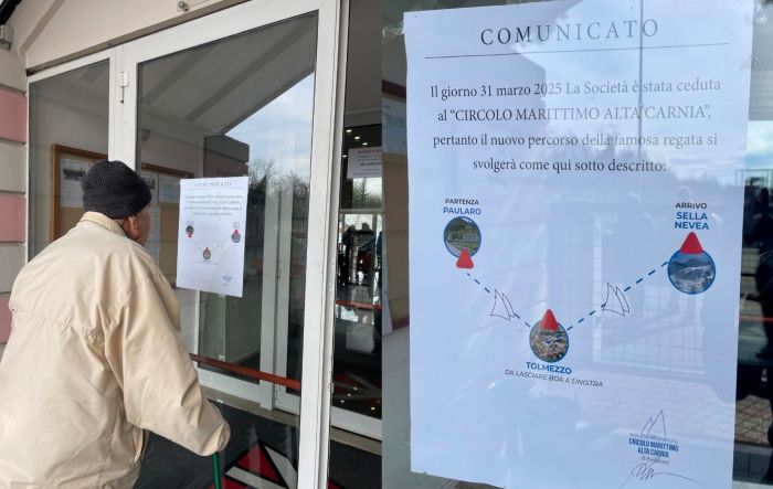 Barcolana in montagna? Pesce d’aprile alla Società Velica di Barcola e Grignano