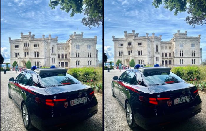 Miramare da cartolina: i Carabinieri celebrano Trieste con uno scatto mozzafiato