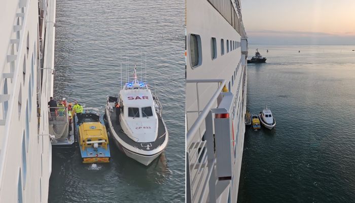 Evacuazione d'urgenza sulla MSC Opera diretta verso Fiume, intervento fulmineo della Guardia Costiera