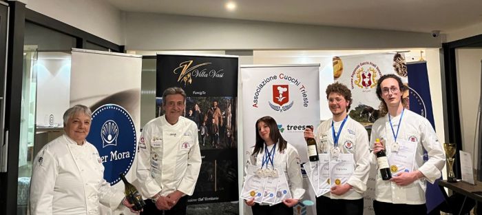 Trionfo triestino all’Internazionale di cucina in Croazia: 5 ori e 2 argenti per i nostri cuochi!!