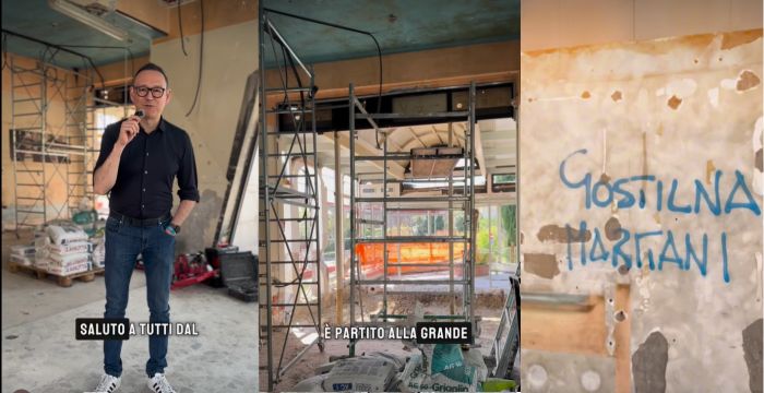 Rinasce l’ex Bar Flavia: Maritani in prima linea nel nuovo progetto (VIDEO)