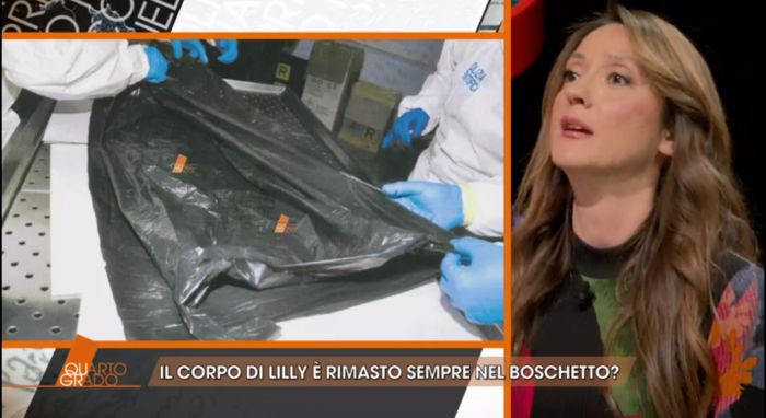 Quarto Grado, scontro su permanenza del corpo di Lilly nel parco: il mistero su formiche e sacchetti