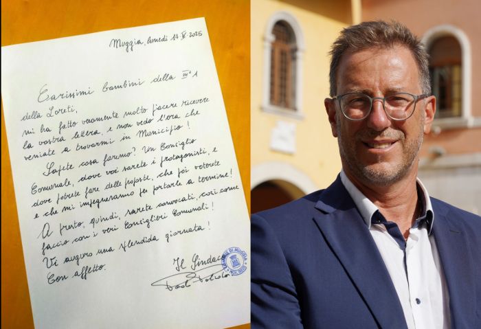 Polidori risponde a mano ai bambini: “Vi aspetto in Municipio per il vostro Consiglio Comunale!”