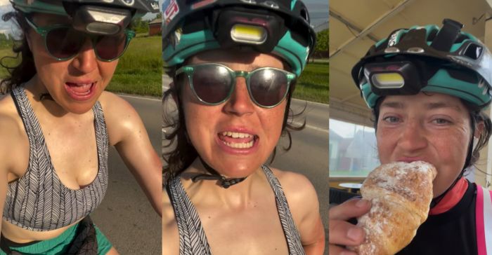4.000 km in bici per i richiedenti asilo: Laura Beacall arriva a Trieste dopo un mese di viaggio in solitaria