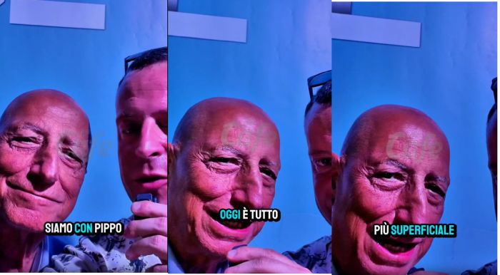 Padova Pride Village, Pippo Franco a Trieste Cafe : "Comicità oggi è sofferente, ma c’è speranza" (VDEO)
