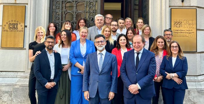 Direttore Generale MAECI in visita al Segretariato dell’InCE: “Sostegno costante dell’Italia per la cooperazione”