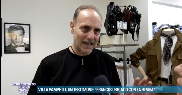 Villa Pamphili, testimone a Pomeriggio 5: «Francis era ubriaco, era solo con la bambina che piangeva»