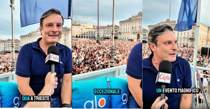 Andrea Di Paolo (BAT Trieste) a Trieste Cafe: «Orgogliosi di sostenere Tramonti a Nord-Est con Glo" (VIDEO)